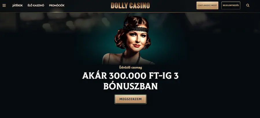 Dolly Casino Bónuszokért